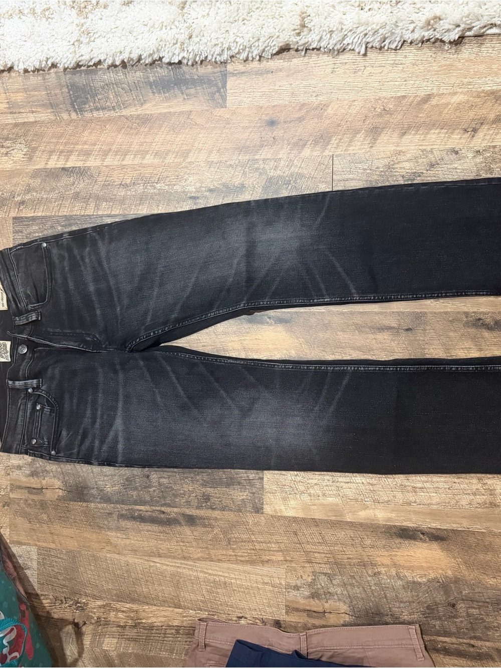 Mens Black Slim Fit Jeans